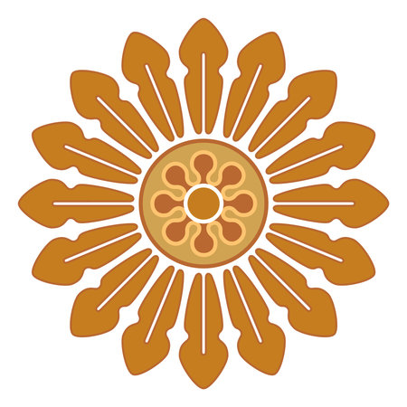 Vintage floral calligraphic floral vignette scroll corners ornamental design elements set isolated vector illustrationのイラスト素材