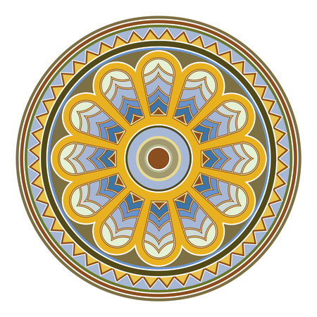 Vintage floral calligraphic floral vignette scroll corners ornamental design elements black and color set isolated vectorのイラスト素材