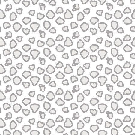 Beautiful children drawing forest vector elements seamless patternのイラスト素材