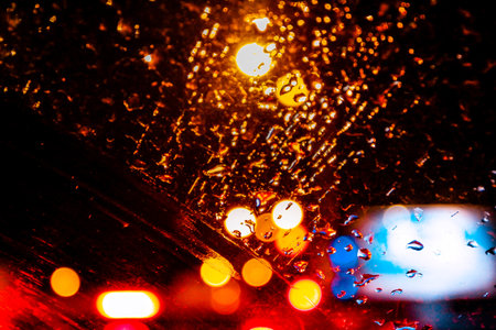 Image of a blurred luminous multicolored abstract background