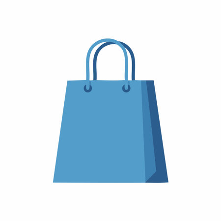 shopping bag commerce commerce icon. Isolated and flat illustration. Vector graphicのイラスト素材