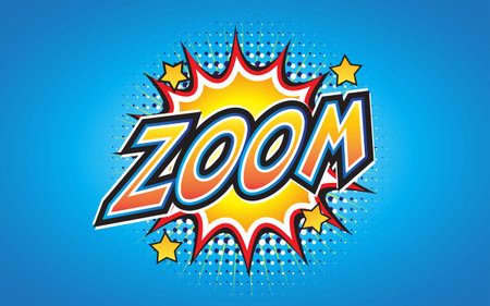 Illustration vector of Zoom Big Sale banner template designのイラスト素材