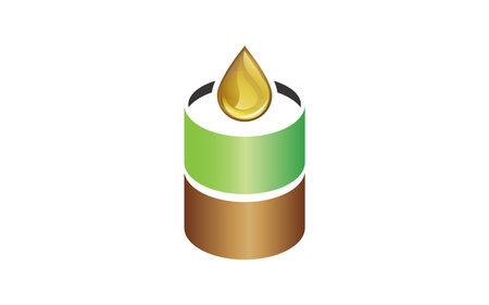 Bio Diesel Energy logo template for your businessの写真素材