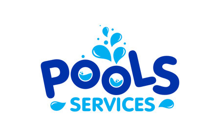 Creative innovation graphic vector for swimming pool Concept Logo Designのイラスト素材