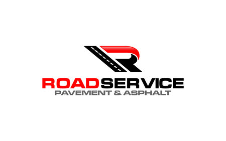 Illustration graphic vector of Asphalt repair, roadwork, pavement logo design templateのイラスト素材