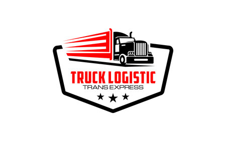Illustration graphic vector of logistics and delivery company design templateのイラスト素材