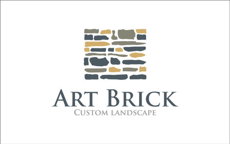 Illustration vector graphic of modern brick construction logo design templateのイラスト素材