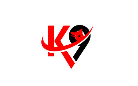 Illustration vector graphic of dog training concept Logo Design templateのイラスト素材