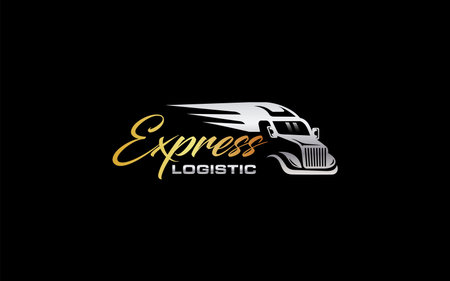 Illustration graphic vector of logistics and delivery services company logo design templateのイラスト素材