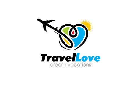 <p>Illustration vector graphic of the tour and travel agency logo design template</p>のイラスト素材