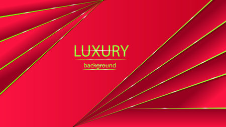 abstract background with lines, luxury abstract background with red and green colorのイラスト素材