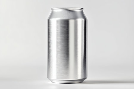 Aluminum Soda Can Mock-Up - 3D Rendered Imageの素材