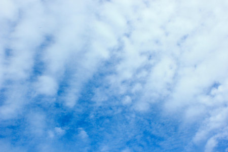 beautiful photos of the blue sky on a clear day with clean white clouds, a combination of blue and...