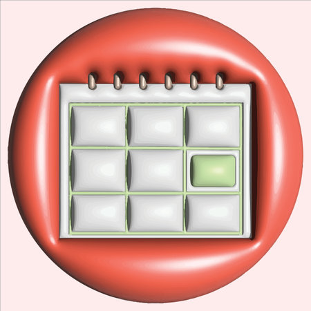 Isometric vector illustration. Ð¡alendar icon. Desktop calendar. Isometric design. Calendar assignment icon. 3d vector illustration.のイラスト素材
