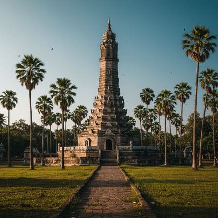Wat Arun Ratchawararam Ratchaworawihan, Ayutthaya, Thailandの素材