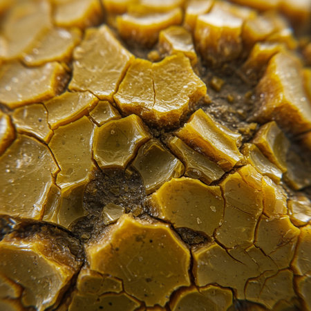 Detail of the surface of a rock in nature. Macro.の素材
