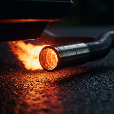 welding of metal parts with sparks, close-up.の素材