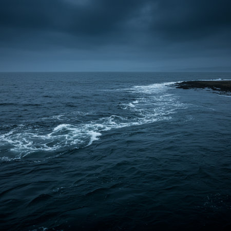 Stormy Atlantic Ocean, Tenerife, Canary Islands, Spainの素材