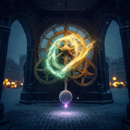 Conceptual image with cogwheels and question mark. 3D renderingの素材