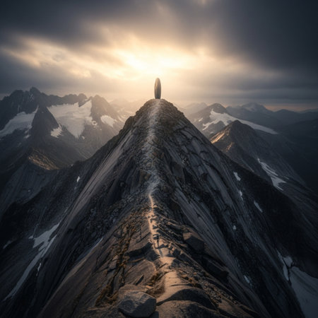 Aerial view of Mont Blanc massif in Chamonix, Franceの素材