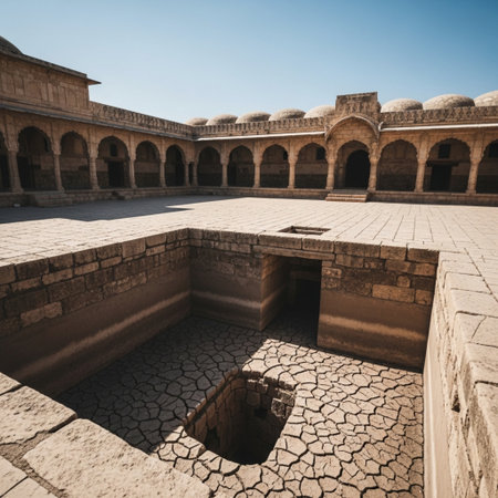 Ruins of the Humayun's Tomb in Delhi, Indiaの素材