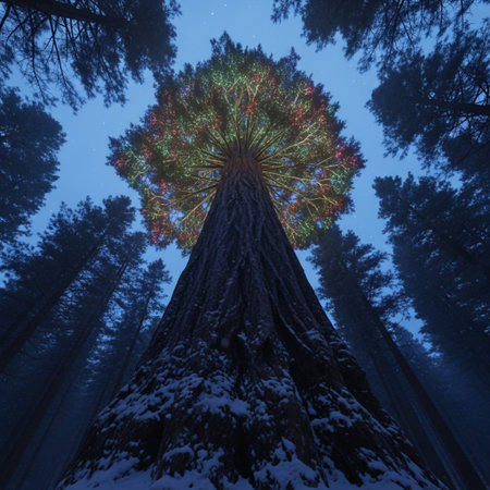 Big Sequoia in Sequoia National Park, California, USAの素材