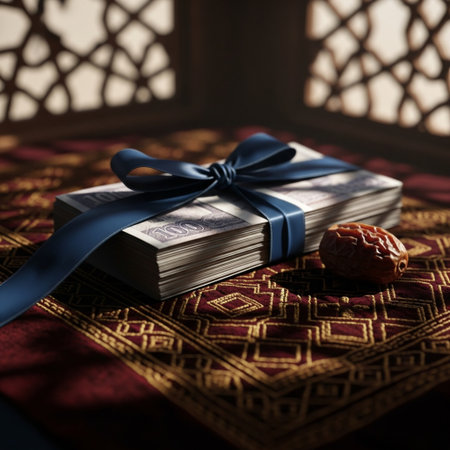 ramadan kareem background with dates and holy book of Muslimsの素材