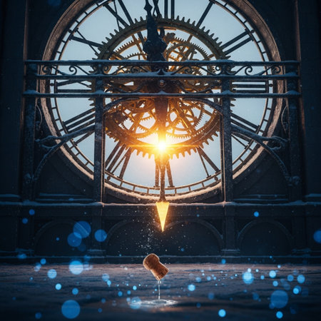 The mechanism of the clock. The concept of time management. Mixed mediaの素材