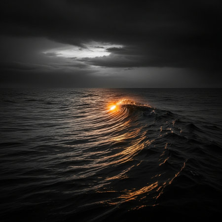 Beautiful sunset over the sea. Beautiful seascape. Nature composition.の素材