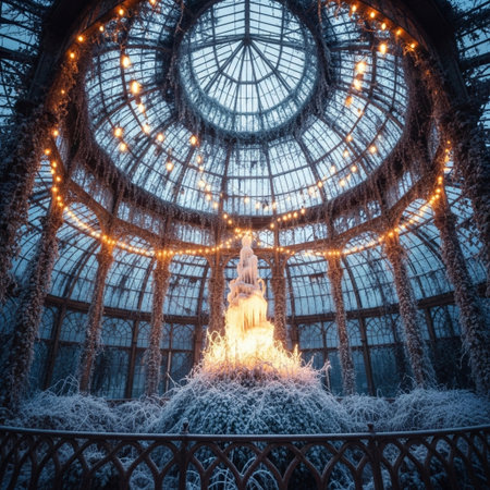 Gardens of the Conservatory of the Palais Royal in Paris, Franceの素材