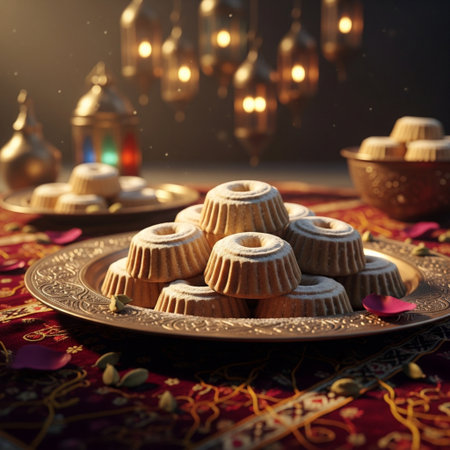Indian Festival Diwali, Deepawali or Deepawali made using glutinous rice flour and gheeの素材