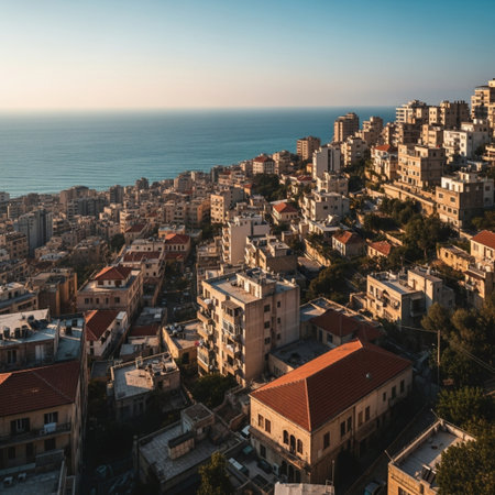 Aerial view of the city of Rethymno, Crete, Greeceの素材