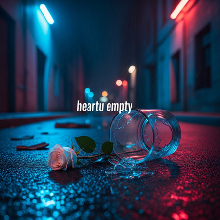 broken glass on the roadの素材