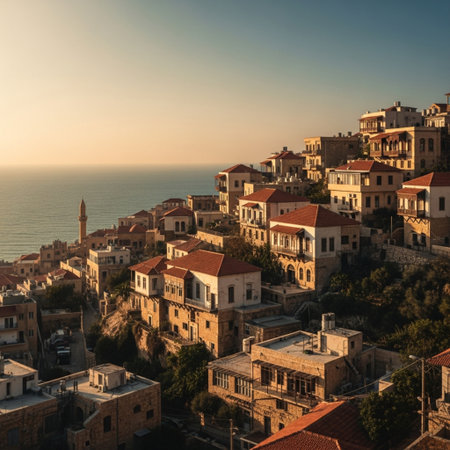 Panoramic view of Rethymno, Crete, Greeceの素材
