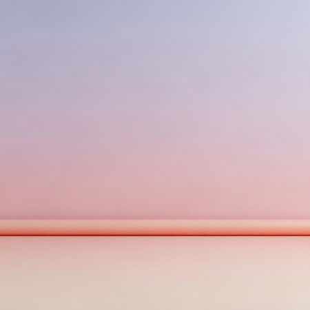 sunset on the beach with pink sky and sea - abstract backgroundの素材
