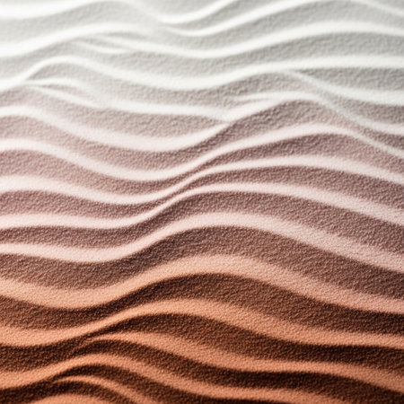 Close up of sand dune texture. Abstract background and texture for design.の素材