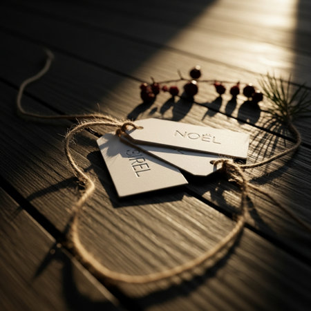 Conceptual image of a group of people on a wooden backgroundの素材