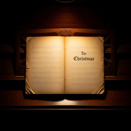 Old book on the shelf in the library of the Christian church.の素材