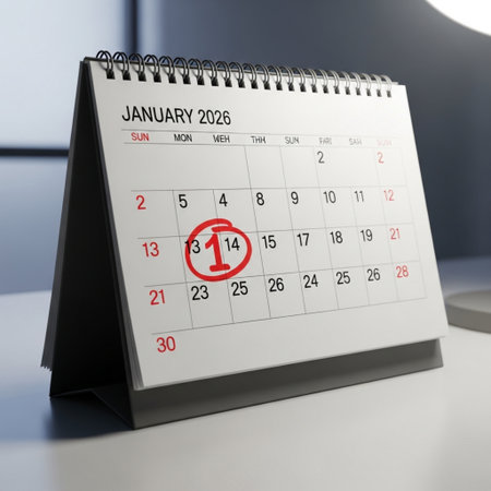 Calendar with the date of July 2018. 3D rendering.の素材