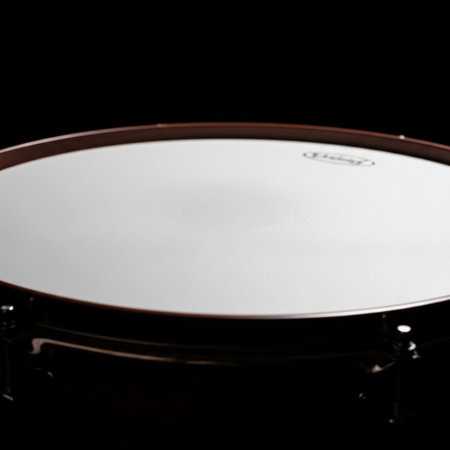 Drum kit on a black background. Close-up image.の素材