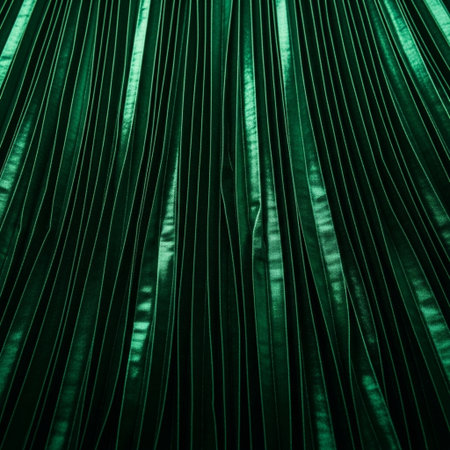 Green palm leaf texture background. Copy space for text. Toned.の素材