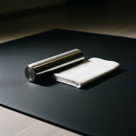 disposable battery on a black table. close-up.の素材