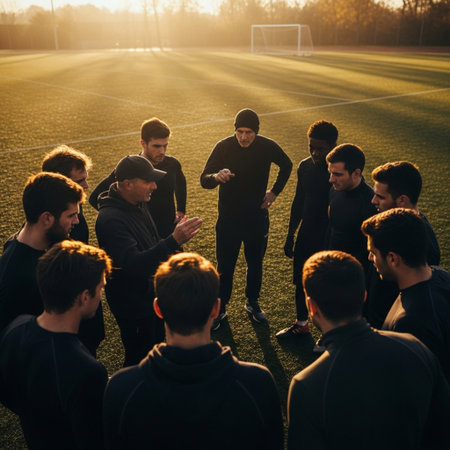 A stack of newspapers and a calculator on a desk in the darkの素材