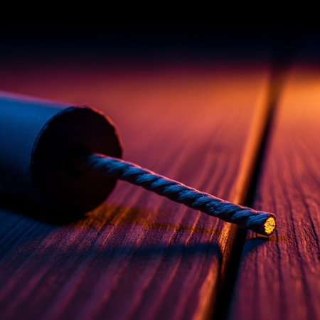 Electrical cable on a wooden background. Selective focus. Toned.の素材