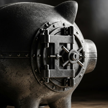 An editorial, cinematic photograph capturing the side profile silhouette of a dusty, heavily aged stの素材