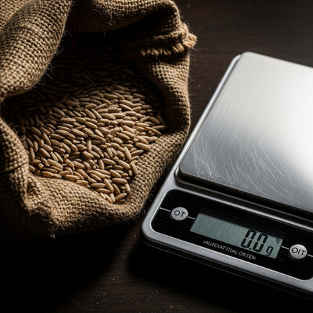 A gritty, cinematic Dutch-angle composition highlighting the tension between traditional bulk agricuの素材