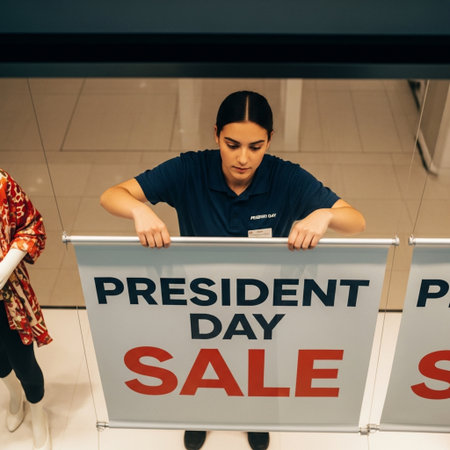 sale, consumerism, consumerism and people concept - close up of woman choosing clothes at fashion storeの素材