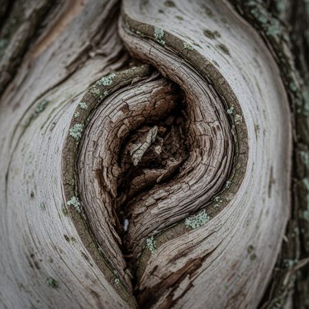 The texture of the bark of the tree. Close-up.の素材