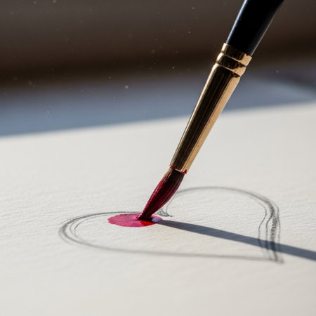 A perfectly balanced, square, tightly framed close-up shot focusing on the micro-detail of creation.の素材