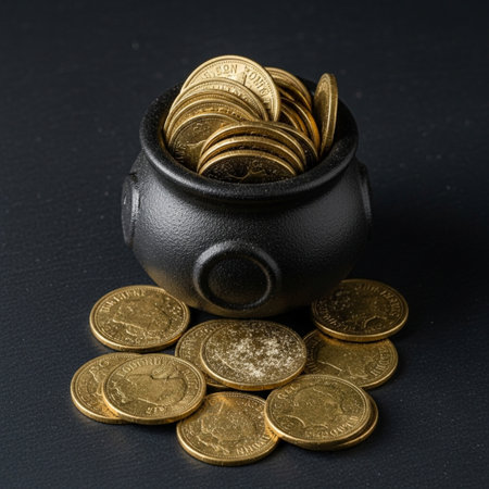 The scene is an intimate, centered close-up focusing purely on the texture and volume of the treasurの素材